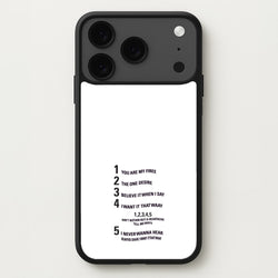 I Want It That Way - B99 Phone Case for iPhone 17 Pro