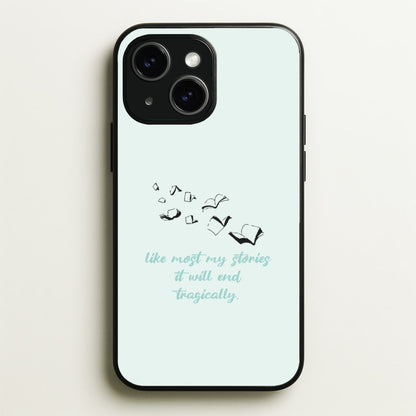 Like Most My Stories  - BookTok Phone Case for iPhone 15 Plus