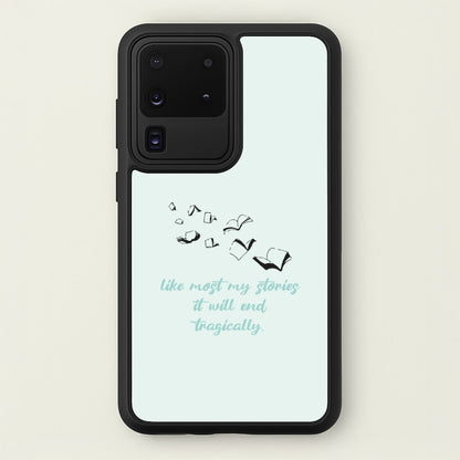 Like Most My Stories  - BookTok Phone Case for Galaxy S20 Ultra