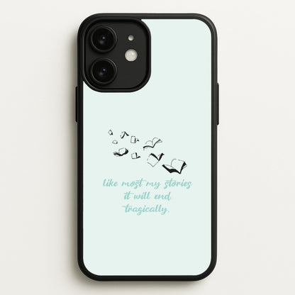 Like Most My Stories  - BookTok Phone Case for iPhone 11