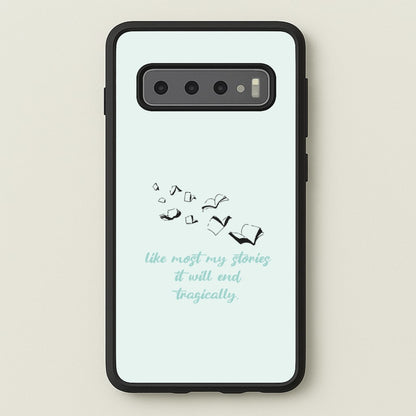Like Most My Stories  - BookTok Phone Case for Galaxy S10