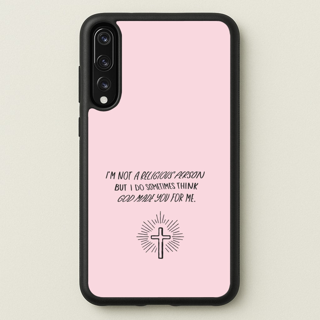I'm Not A Religious Person  - BookTok Phone Case for Huawei P20 Pro
