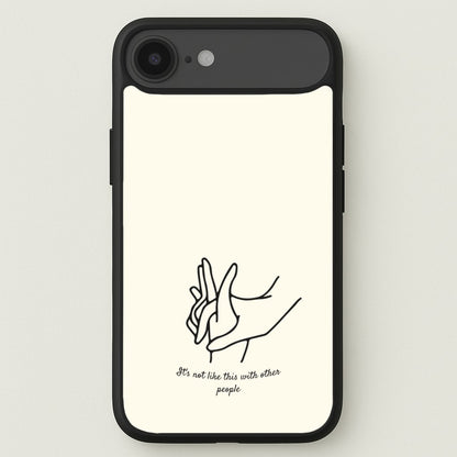 It's Not Like This With Other People Phone Case for iPhone 17 Air
