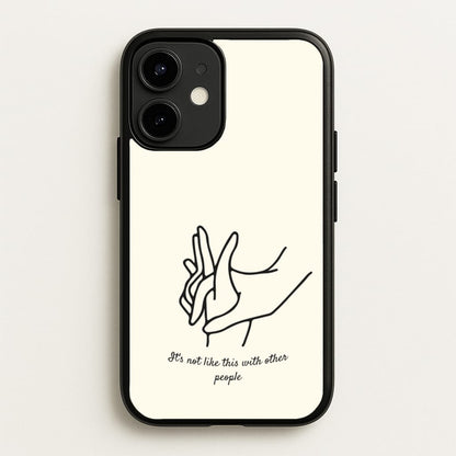 It's Not Like This With Other People  - BookTok Phone Case for iPhone 12 Mini