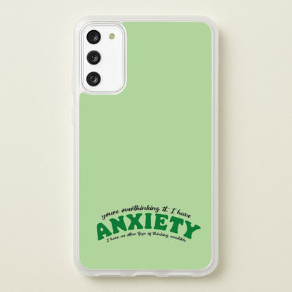 You're Overthinking It  - BookTok Phone Case for Galaxy S20