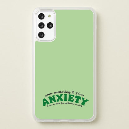 You're Overthinking It  - BookTok Phone Case for Galaxy S20 Plus