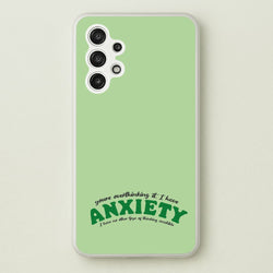 You're Overthinking It  - BookTok Phone Case for Galaxy A13
