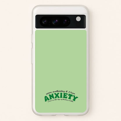 You're Overthinking It  - BookTok Phone Case for Google Pixel 8 Pro