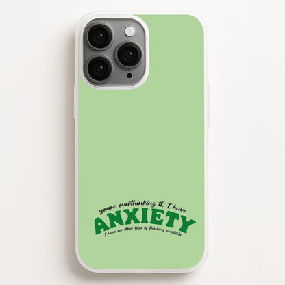 You're Overthinking It  - BookTok Phone Case for iPhone 11 Pro Max