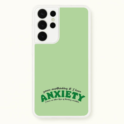 You're Overthinking It  - BookTok Phone Case for Galaxy S21 Ultra