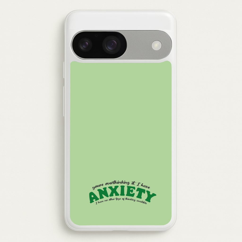 You're Overthinking It  - BookTok Phone Case for Google Pixel 9 / 9 Pro