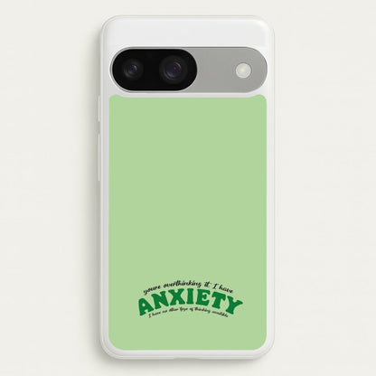 You're Overthinking It  - BookTok Phone Case for Google Pixel 9 / 9 Pro