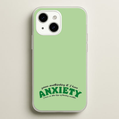 You're Overthinking It  - BookTok Phone Case for iPhone 14