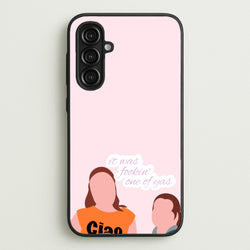 It Was Fookin' One Of Yas - British Pop Culture  - British Pop Culture Phone Case for Galaxy A16