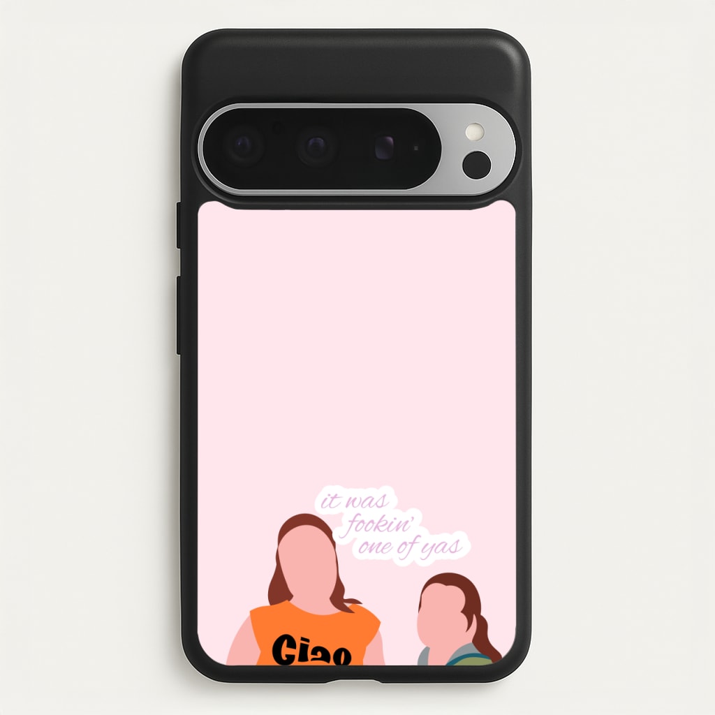 It Was Fookin' One Of Yas - British Pop Culture  - British Pop Culture Phone Case for Google Pixel 9 Pro XL