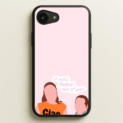 It Was Fookin' One Of Yas - British Pop Culture  - British Pop Culture Phone Case for iPhone 16e