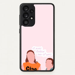 It Was Fookin' One Of Yas - British Pop Culture  - British Pop Culture Phone Case for Galaxy A53