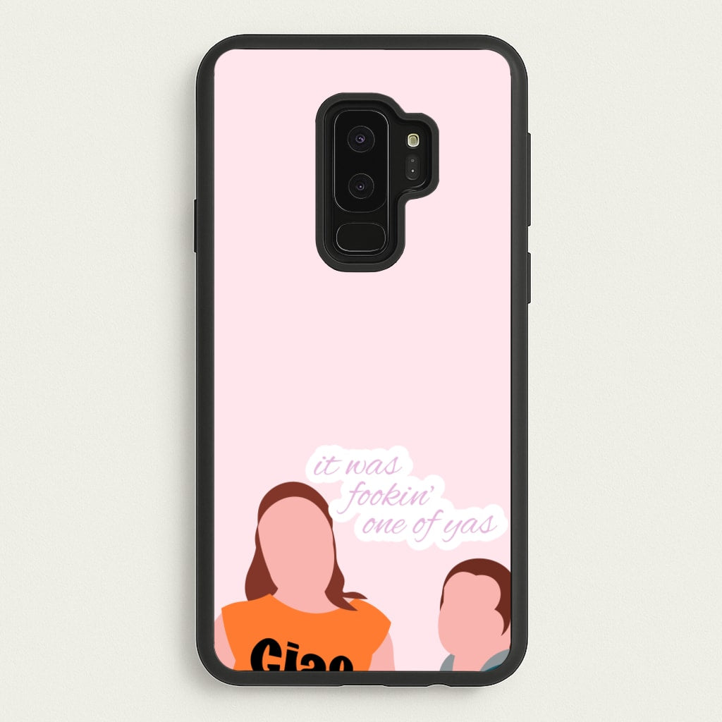 It Was Fookin' One Of Yas - British Pop Culture  - British Pop Culture Phone Case for Galaxy S9 Plus