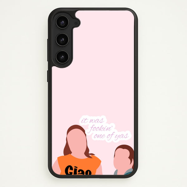 It Was Fookin' One Of Yas - British Pop Culture  - British Pop Culture Phone Case for Galaxy S23 Plus
