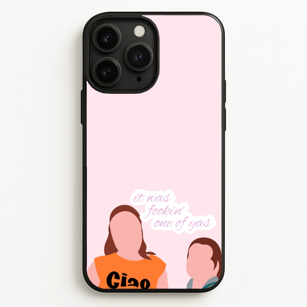 It Was Fookin' One Of Yas - British Pop Culture  - British Pop Culture Phone Case for iPhone 11 Pro