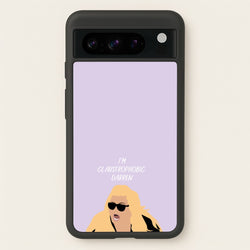 I'm Claustrophobic Darren - British Pop Culture  - British Pop Culture Phone Case for Google Pixel 8 Pro