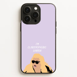 I'm Claustrophobic Darren - British Pop Culture  - British Pop Culture Phone Case for iPhone 12 Pro Max