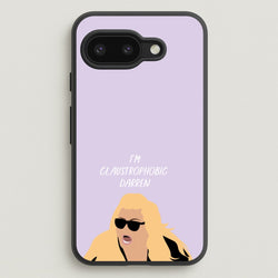 I'm Claustrophobic Darren - British Pop Culture  - British Pop Culture Phone Case for Google Pixel 9a