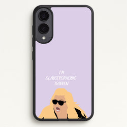 I'm Claustrophobic Darren - British Pop Culture  - British Pop Culture Phone Case for Galaxy S25 Edge