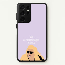 I'm Claustrophobic Darren - British Pop Culture  - British Pop Culture Phone Case for Galaxy S21 Ultra