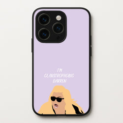 I'm Claustrophobic Darren - British Pop Culture  - British Pop Culture Phone Case for iPhone 14 Pro