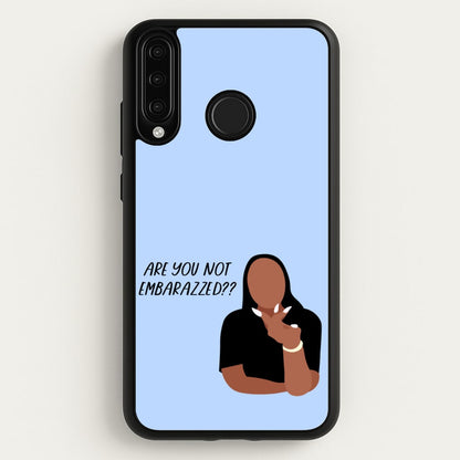 Are You Not Embarazzed? - British Pop Culture  - British Pop Culture Phone Case for Huawei P30 Lite