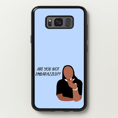 Are You Not Embarazzed? - British Pop Culture  - British Pop Culture Phone Case for Galaxy S8 Plus