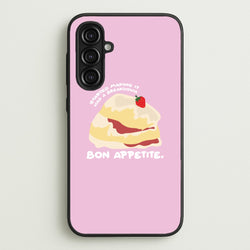 Bon Appetite - British Pop Culture  - British Pop Culture Phone Case for Galaxy A16