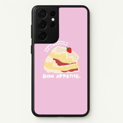 Bon Appetite - British Pop Culture  - British Pop Culture Phone Case for Galaxy S21 Ultra