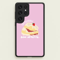 Bon Appetite - British Pop Culture  - British Pop Culture Phone Case for Galaxy S22 Ultra