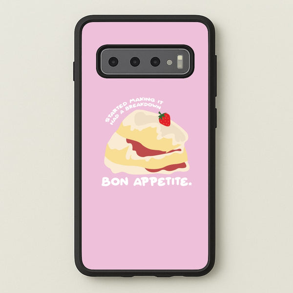 Bon Appetite - British Pop Culture  - British Pop Culture Phone Case for Galaxy S10