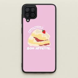 Bon Appetite - British Pop Culture  - British Pop Culture Phone Case for Galaxy A12