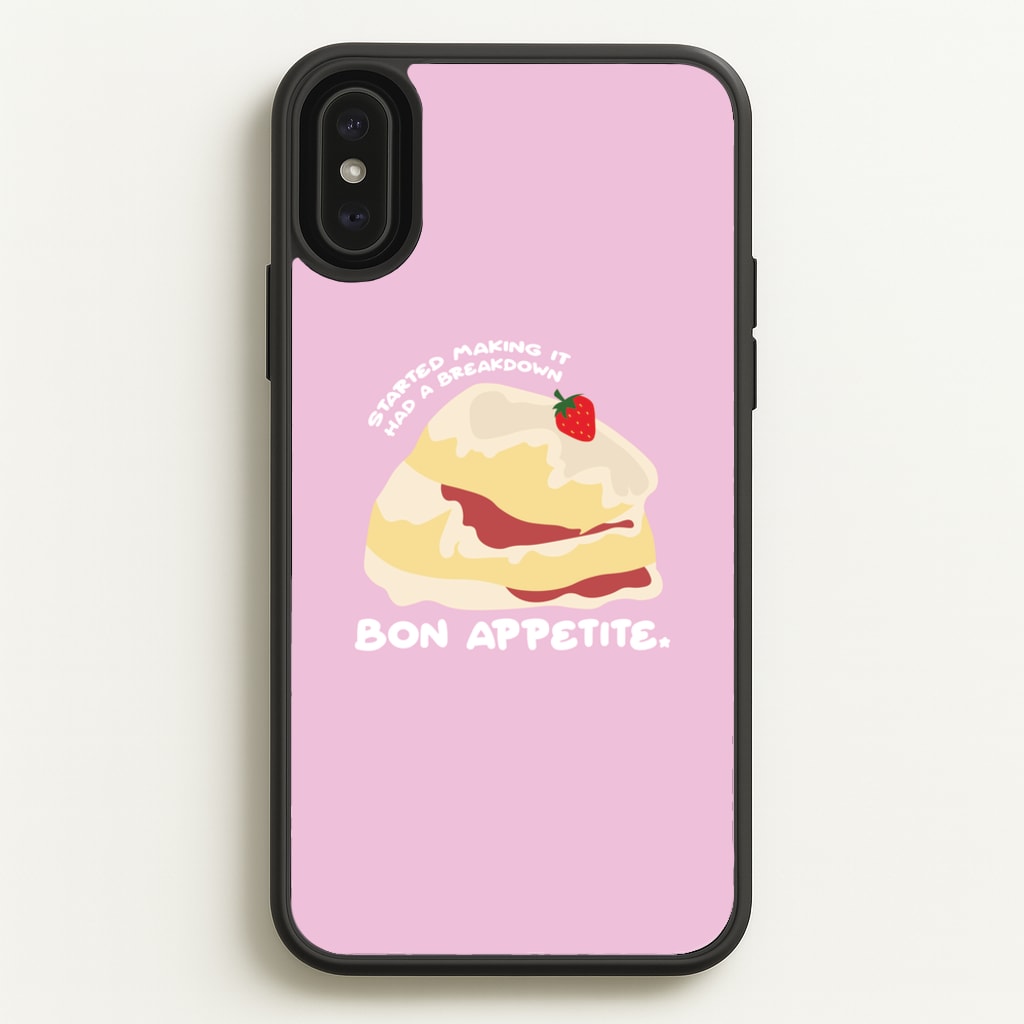 Bon Appetite - British Pop Culture  - British Pop Culture Phone Case for iPhone XS Max