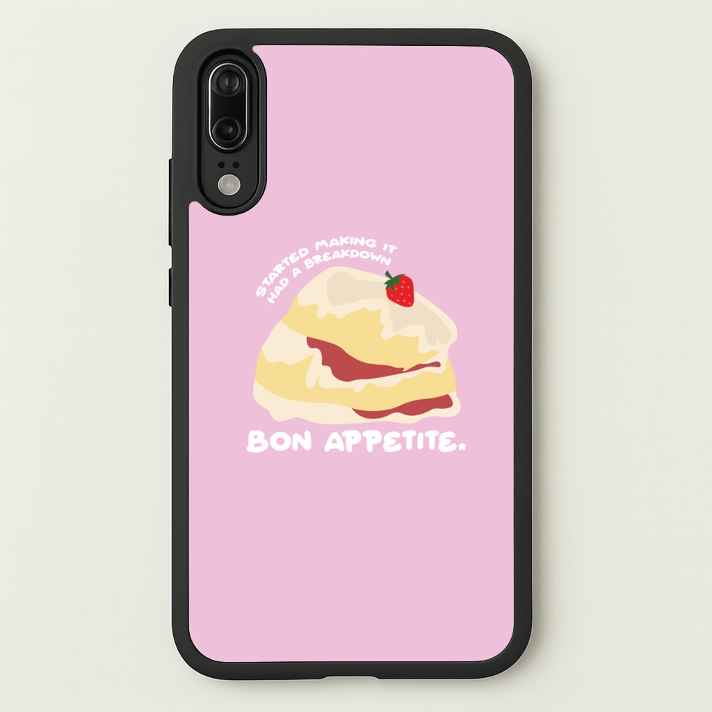 Bon Appetite - British Pop Culture  - British Pop Culture Phone Case for Huawei P20