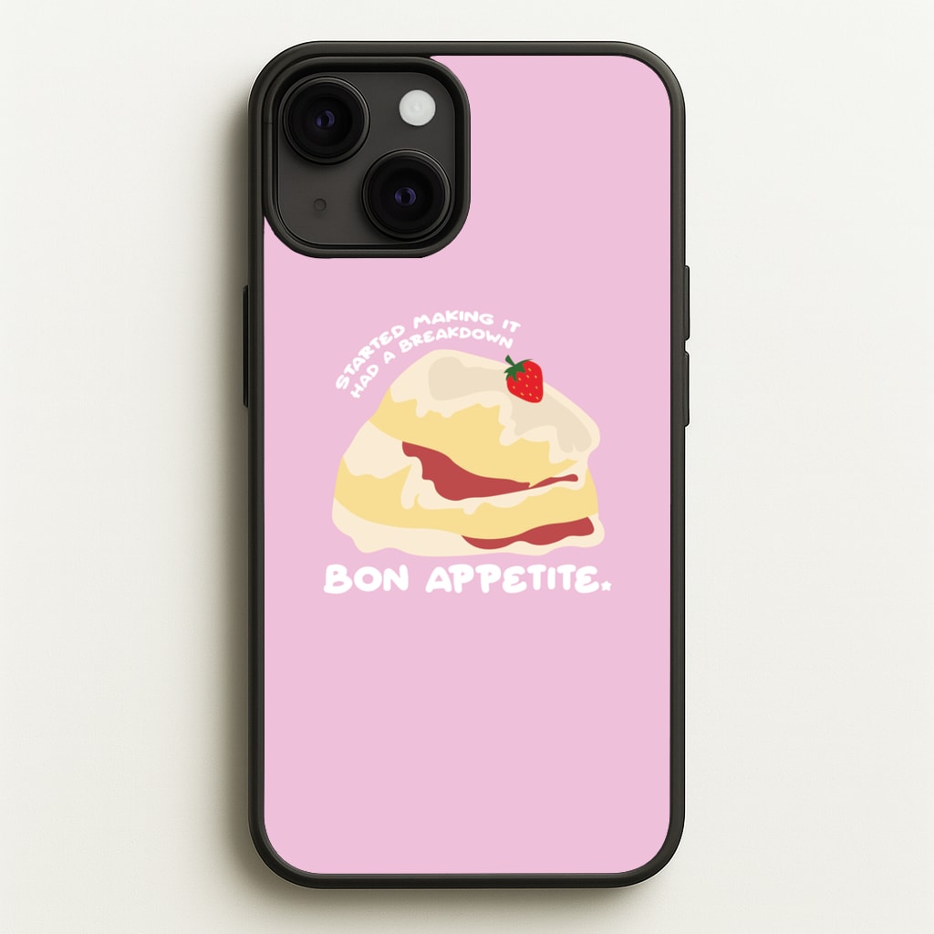Bon Appetite - British Pop Culture  - British Pop Culture Phone Case for iPhone 13