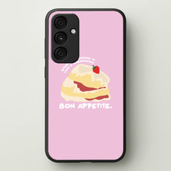 Bon Appetite - British Pop Culture  - British Pop Culture Phone Case for Galaxy A15