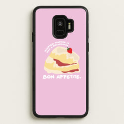 Bon Appetite - British Pop Culture  - British Pop Culture Phone Case for Galaxy S9