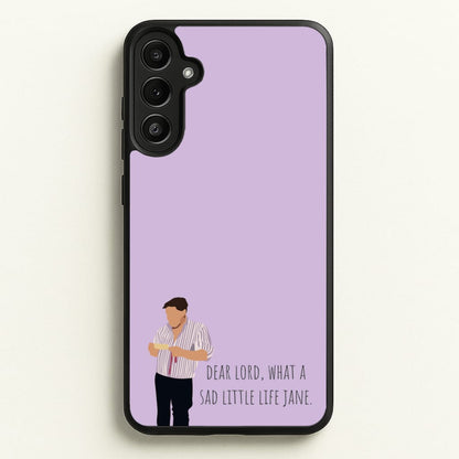 Sad Little Life Jane - British Pop Culture  - British Pop Culture Phone Case for Galaxy A34