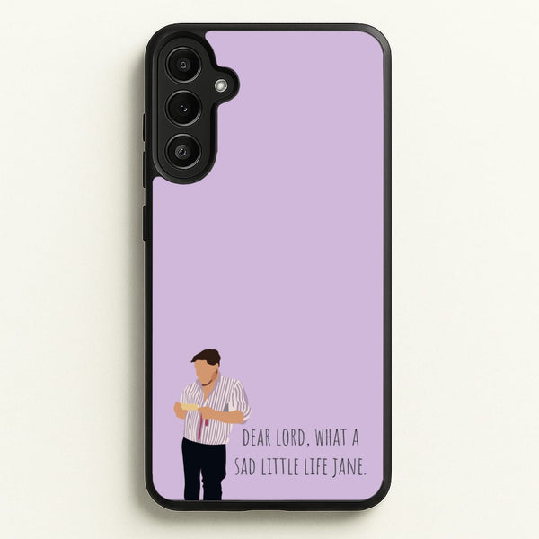 Sad Little Life Jane - British Pop Culture  - British Pop Culture Phone Case for Galaxy A34