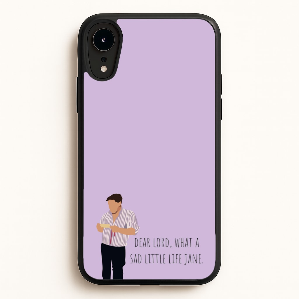 Sad Little Life Jane - British Pop Culture  - British Pop Culture Phone Case for iPhone XR