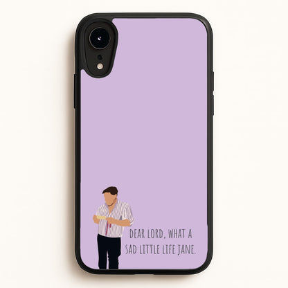 Sad Little Life Jane - British Pop Culture  - British Pop Culture Phone Case for iPhone XR