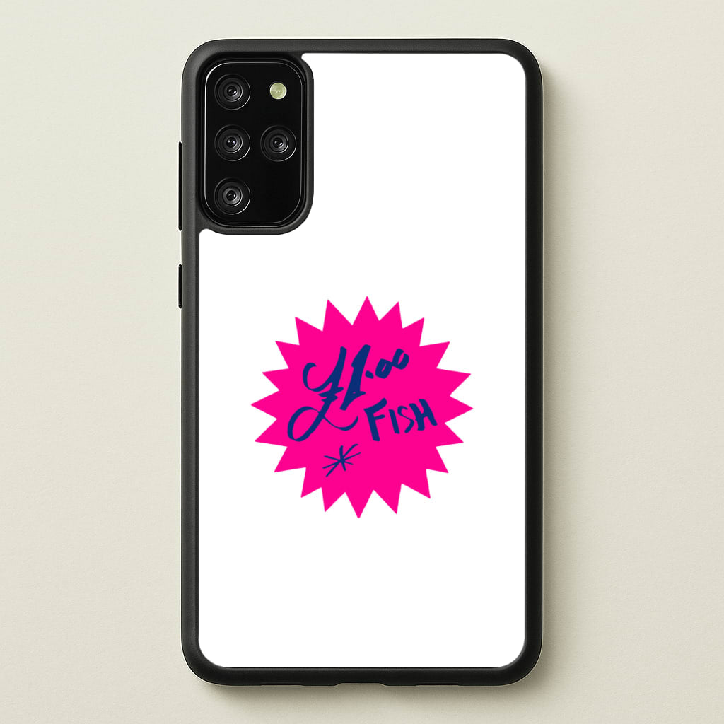 One Pound Fish - British Pop Culture  - British Pop Culture Phone Case for Galaxy S20 Plus