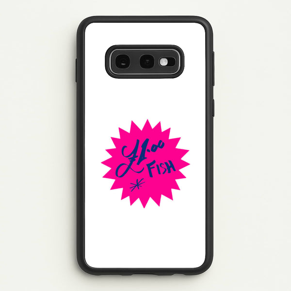 One Pound Fish - British Pop Culture  - British Pop Culture Phone Case for Galaxy S10e