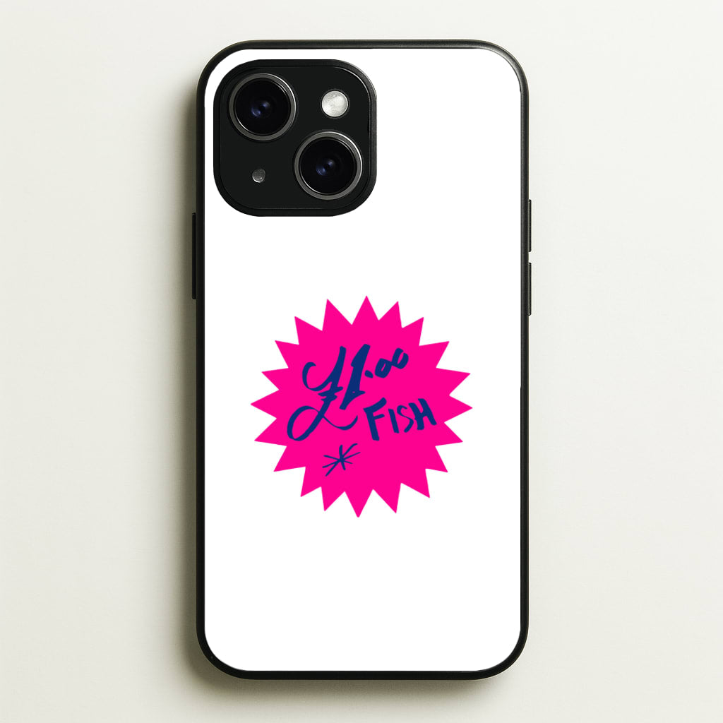 One Pound Fish - British Pop Culture  - British Pop Culture Phone Case for iPhone 14 Plus