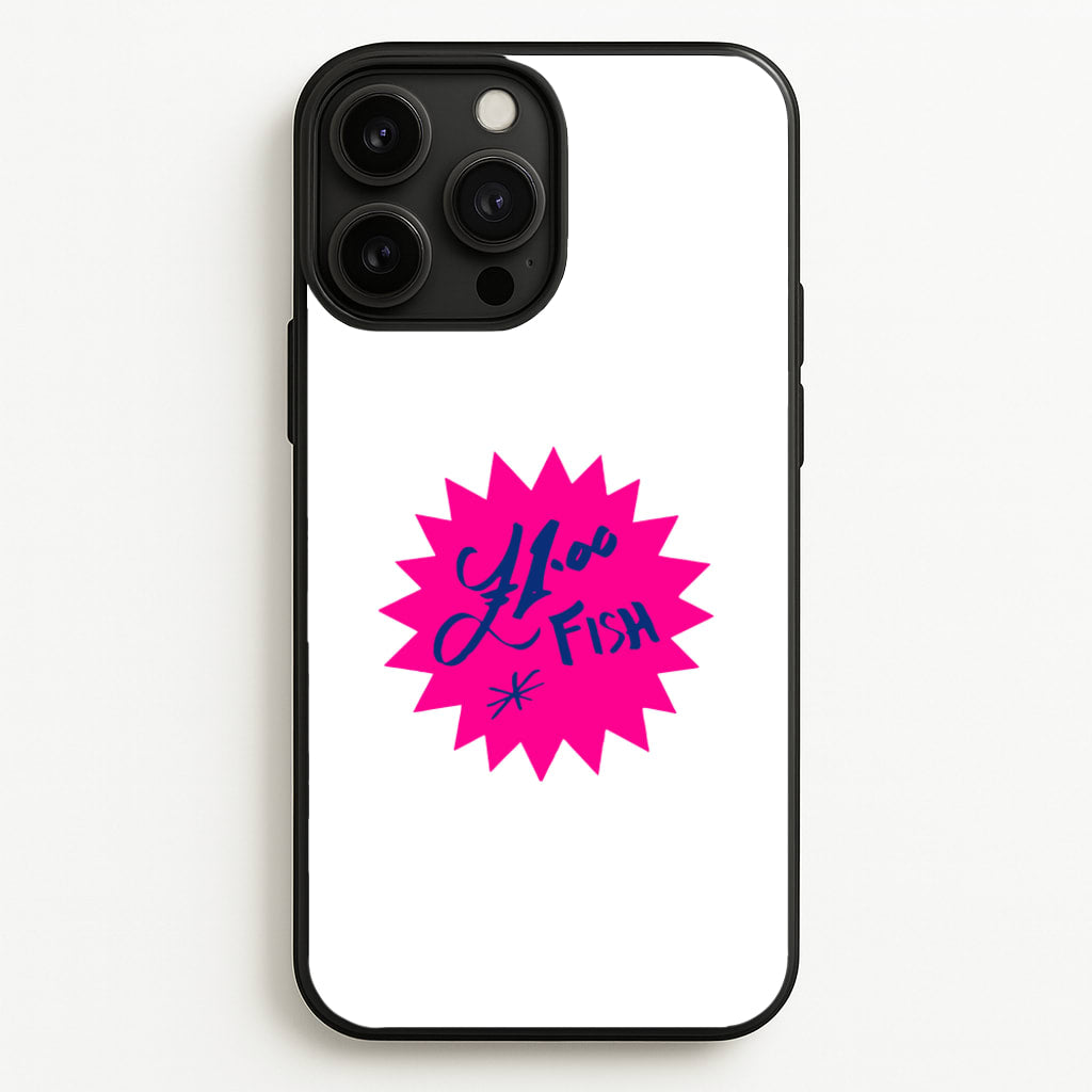 One Pound Fish - British Pop Culture  - British Pop Culture Phone Case for iPhone 13 Pro Max